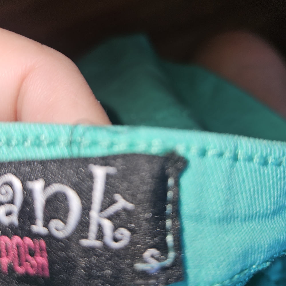 Women's Teal SkinnyJeans; High Rise; Body Con; Butt Lifting - Picture 3 of 3